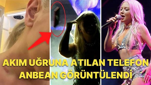 Konser Verdiği Sırada Ece Seçkin'in Yüzüne Telefon İsabet Etmişti: O Görüntüler Ortaya Çıktı!