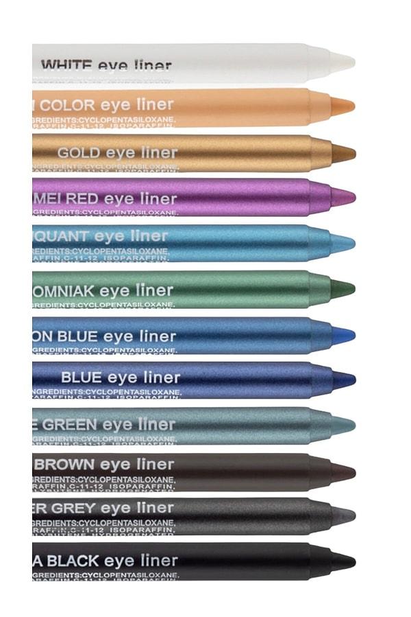 Renkli göz kalemi trendine merhaba deyin!
