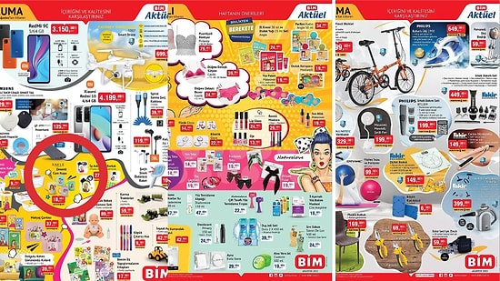 9 - 12 Ağustos BİM Aktüel İndirim Kataloğu
