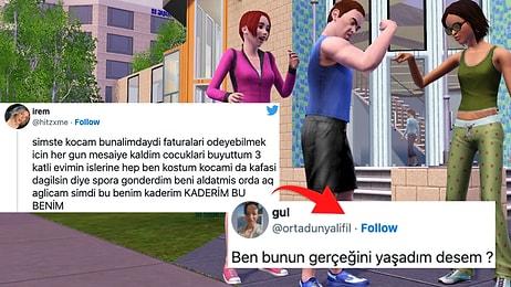 The Sims'te Çocuklarını Büyütürken Aldatılan Oyuncu ve Kendi Başlarına Gelenleri Anlatan Kullanıcılar