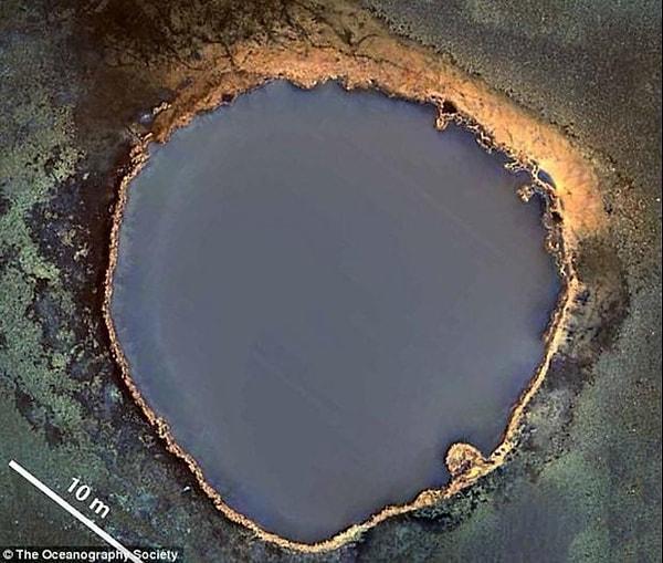 5- Meksika Körfezi’nin derinliklerinde aslında ölümcül bir göl yatıyor!