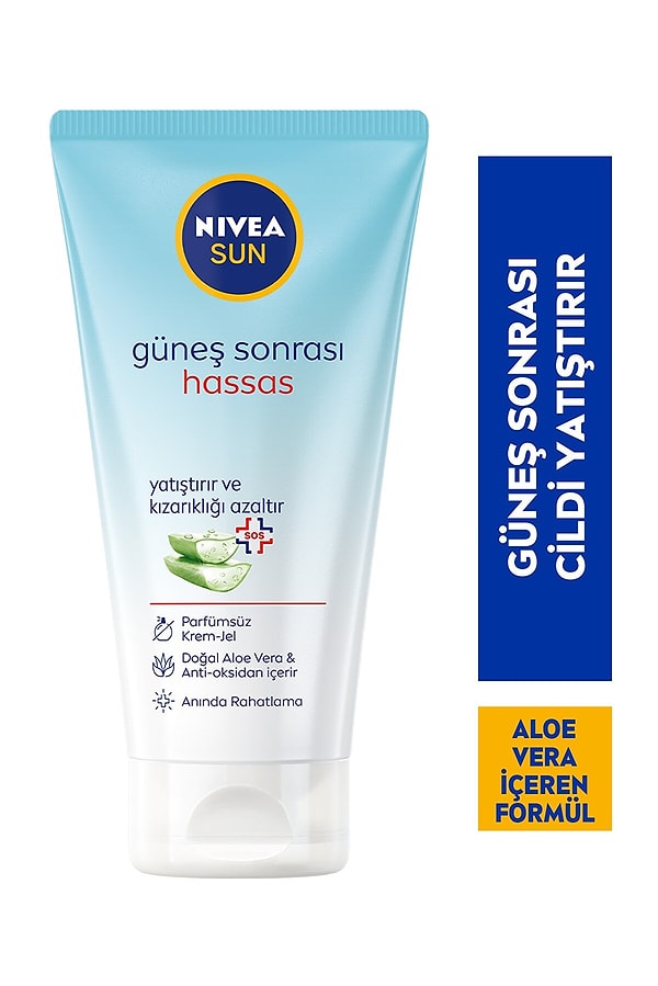 19. Nivea Sun güneş sonrası kremi.