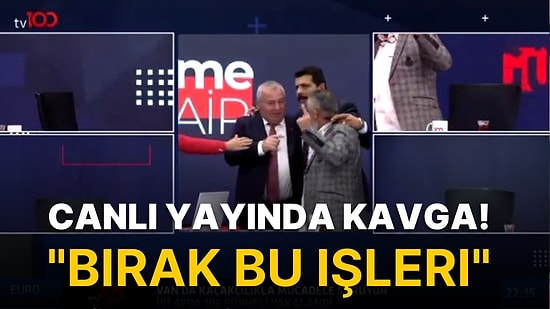 Canlı Yayında Kavga! Milletvekili Ve Gazeteci Ekranlarda Tartıştı
