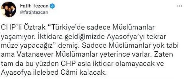 2. İddia: Kılıçdaroğlu, Ayasofya'yı tekrar müze yapıp Taksim Camii'ni yıkacağını söyledi.