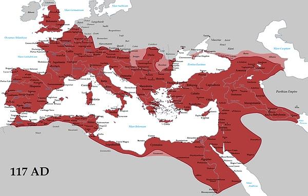 1. MÖ 133 yılında, Roma'nın dünyada 1 milyondan fazla nüfusa ulaşan ilk şehir olduğuna inanılıyor.