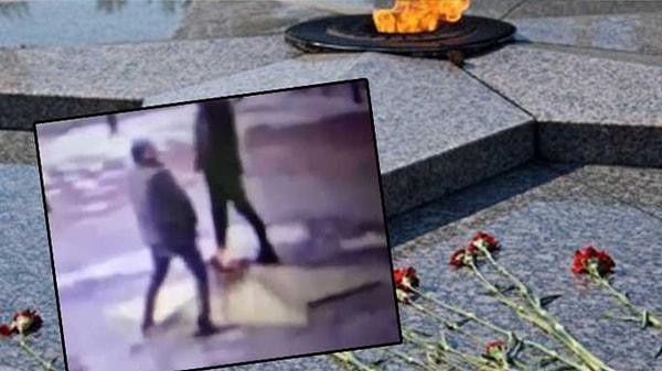 Sönmeyen Ateş Anıtına İşeyen 3 Türk Tutuklandı