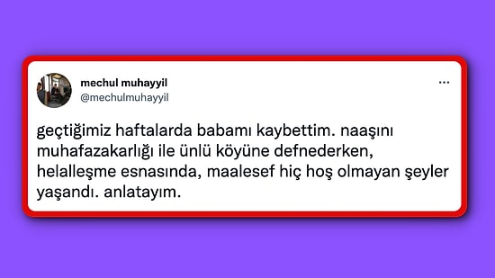 Babasının Cenazesinde İmamın Verdiği Vaazdan Rahatsız Olduklarını Paylaşan Kullanıcı Tartışma Yarattı!