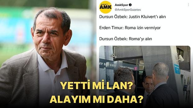 Dursun Özbek'in Transfer Piyasasında Uçanı Kaçanı Almasına Galatasaraylıların Verdiği Komik Tepkiler