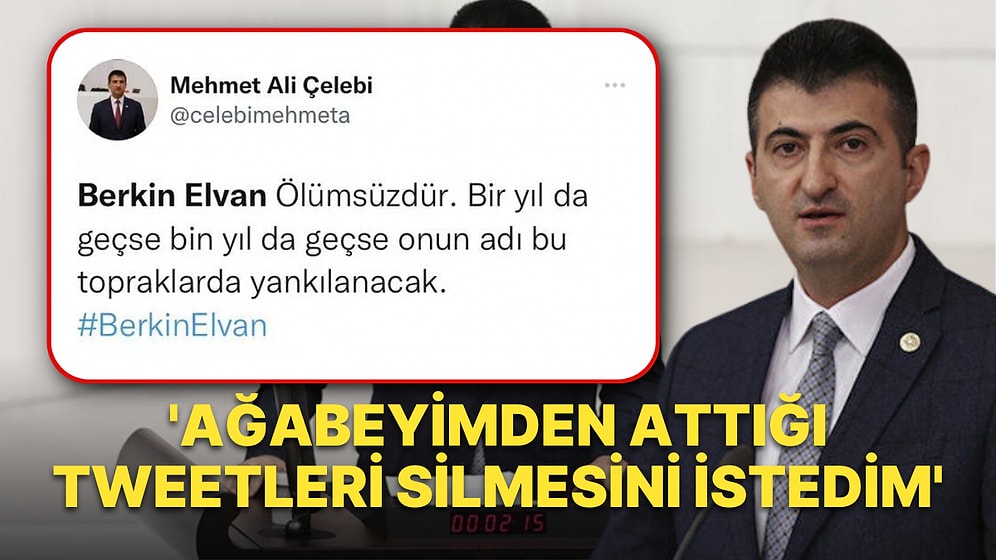 AKP'ye Katılacağı İddia Edilen Mehmet Ali Çelebi Silinen Eski Tweetleri Ağabeyinin Paylaştığını Söyledi