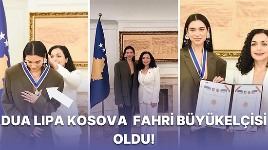 Dünyaca Ünlü Şarkıcı Dua Lipa Kosova Fahri Büyükelçisi Olarak Atandı!
