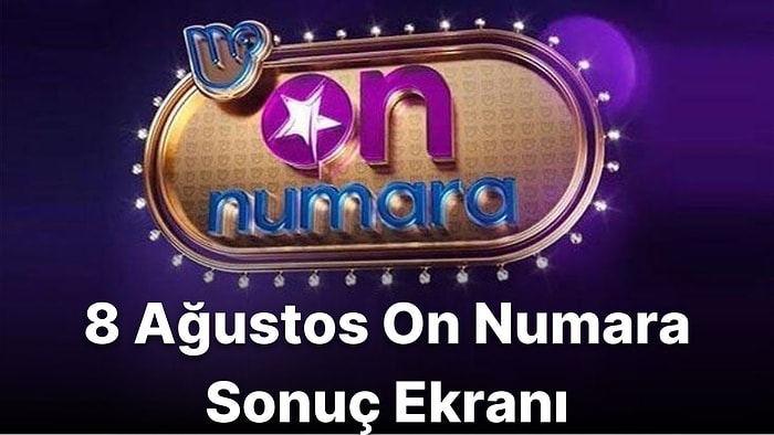 On Numara Sonuçları Açıklandı! İşte 8 Ağustos On Numara Sonuç Ekranı ve Kazandıran Numaralar