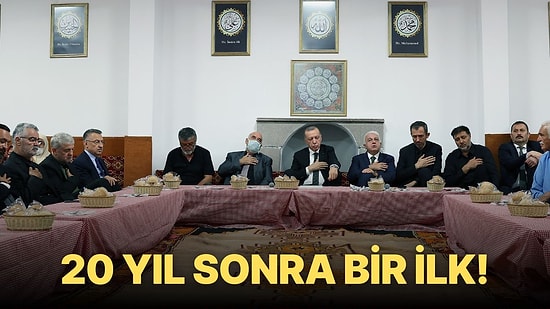 Erdoğan, Cemevinde İftara Katıldı