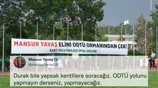 Mezuniyette Açılan Pankart ile 'ODTÜ Yolu' Yeniden Gündemde!