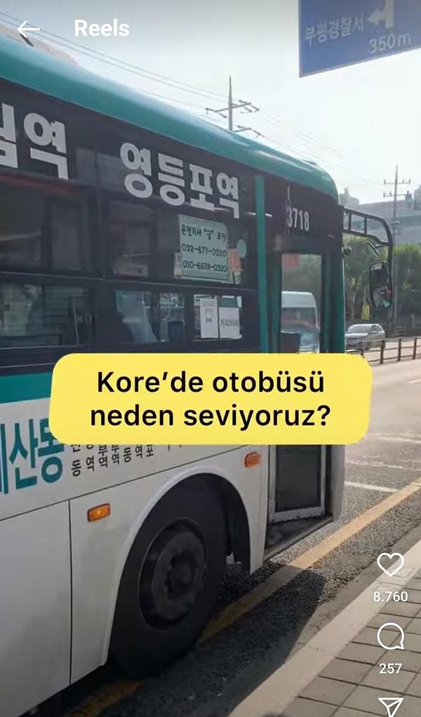 Tabii bazıları da bu sevgiyi abartmıyor değil... "Kore'de otobüsü neden seviyoruz?" başlıklı video da bunu bizlere net bir şekilde gösterdi. 😂