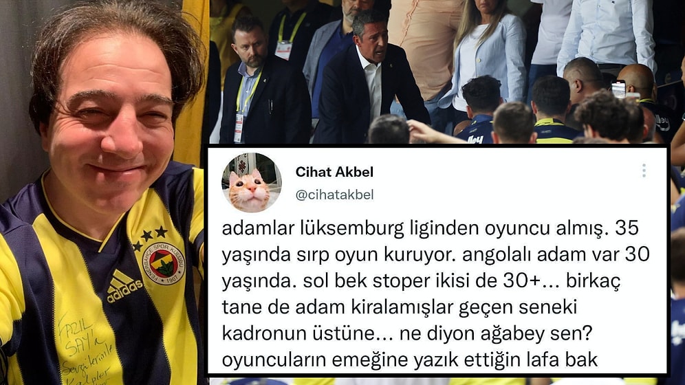 Fazıl Say'ın Mütevazı Kadrosuyla Mücadele Eden Ümraniyespor Hakkında Söyledikleri Sosyal Medyada Tepki Çekti