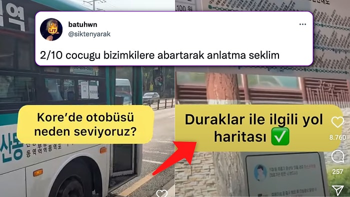 'Kore'de Otobüsleri Neden Seviyoruz?' Videosu Paylaşan Kullanıcı Twitter Ahalisinin Diline Fena Düştü