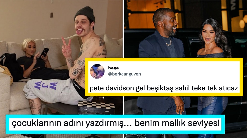 İsmini Dövme Yaptırdığı Kim Kardashian ile Ayrılan Pete Davidson, Kanye West Yüzünden Terapi Almaya Başladı!