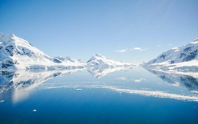1. L'Antarctique était autrefois beaucoup plus chaud qu'il ne l'est aujourd'hui.