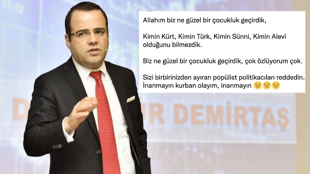 Özgür Demirtaş Eski Günlere Özlem Duyduğundan Bahsettiği Paylaşımı Sonrası Gelen Eleştirilere Yanıt Verdi