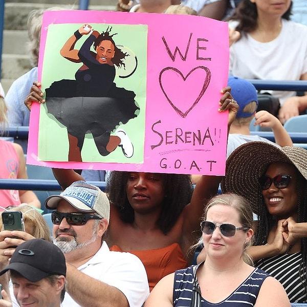 40 yaşındaki Serena Williams kortlara veda etmeye hazırlanıyor. Tenisin kraliçesi dünya durduğu sürece hep örnek alınmaya ve anılmaya devam edecek.