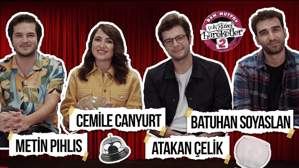 Çok Güzel Hareketler 2 Ekibi - Metin Pıhlıs, Cemile Canyurt, Atakan Çelik, Batuhan Soyaslan