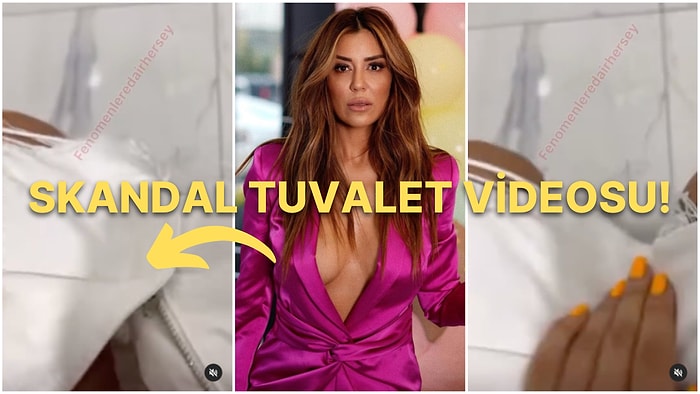 Fenomen Banu Parlak'ın Tuvaletini Yaparken Çektiği ve Anında Sildiği Skandal Video Çok Fena Tartışma Yarattı!