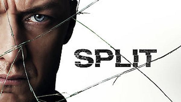 8. Split / Parçalanmış (2016) - IMDb: 7.3