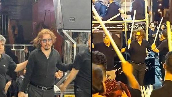 'İranlı Johnny Depp' lakabı takılan adamın ünlü oyuncu olmadığı kısa sürede ortaya çıktı ancak sosyal medyada dolanan bu görüntülere goygoyculardan epey yorum geldi...