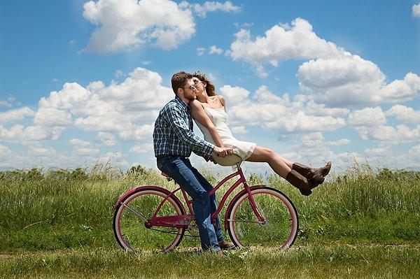 8. Bisikletin romantizmle bir alakası olmalı...