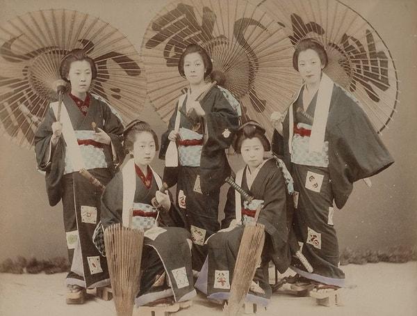 7. Kadın ninjalar 'Kunoichi' olarak biliniyordu.