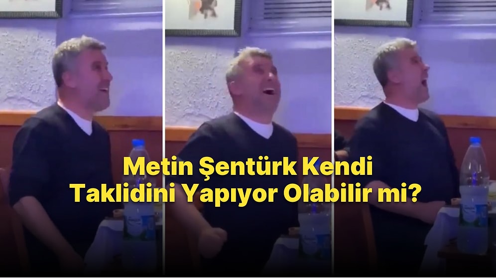 Metin Şentürk'e Metin Şentürk'ten Daha Çok Benzeyen Adamın 'Doymadım, Doyamadım' Şarkısını Söylediği Anlar