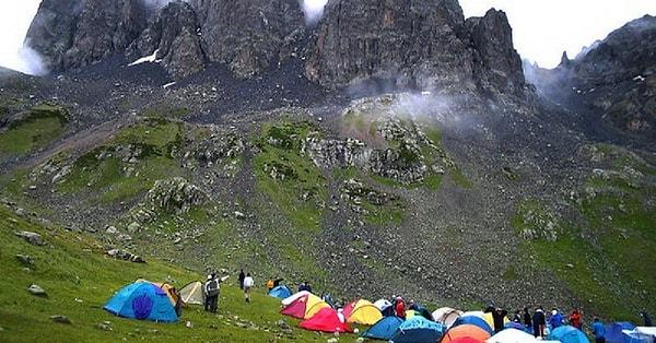 Kaçkar Dağları Konaklama  ve Kamp Alanları