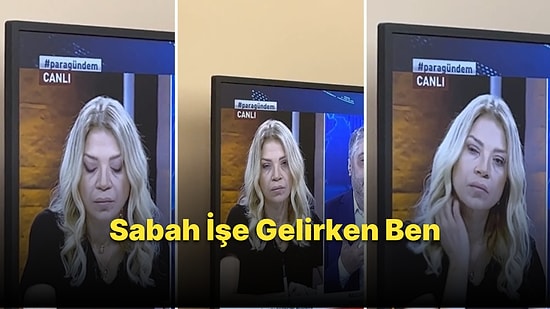 Habertürk Tv Ekonomi Müdürü Ebru Baki'nin Canlı Yayındaki Aşırı Yorgun Görüntüsü Gündem Oldu
