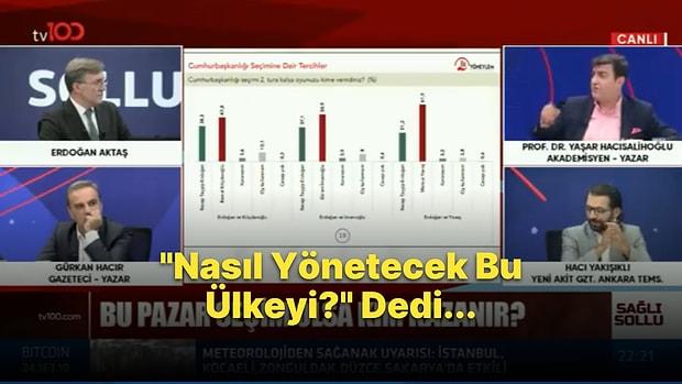 Mansur Yavaş’ın Anketlerde Cumhurbaşkanı Erdoğan'ın Önüne Geçmesi Yaşar Hacısalihoğlu'nu Sinirlendirdi