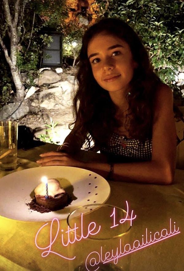 Daha dün gibiydi Leyla'nın 14. yaşını kutlayışı, zaman gerçekten de çok çabuk geçiyor!