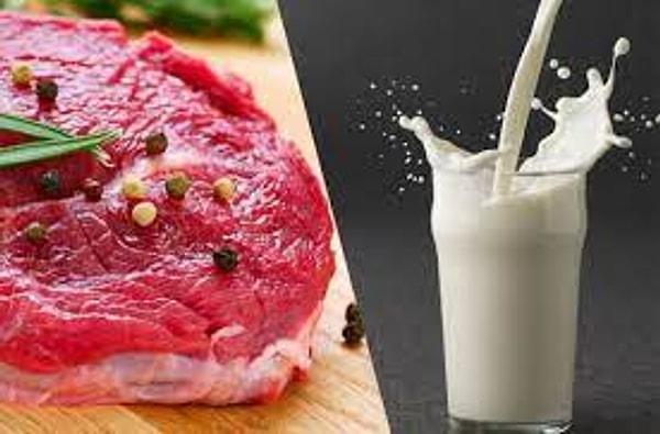 Et ve süt ürünleri