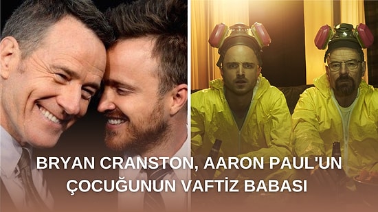 Meth'ten İçki Yapmaya: Aaron Paul ile Byran Cranston'ın Braeaking Bad'den Beri Süren İmrenilen Dostluğu