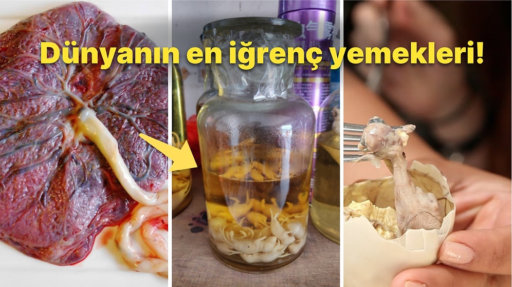 Görünce Yemek Yemeye Tövbe Edeceğiniz, İştahı Sonsuza Kadar Kapatma Garantili Dünyanın En Kötü Yemekleri