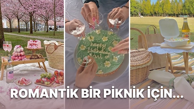 Romantik Bir Piknik Etkinliği İçin Kullanmanız Gereken Ürünler