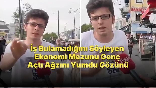 Ekonomi Mezunu Genç İsyan Etti: 'Erdoğan’ın Karşısına Gazoz Kapağı Koysalar, Gazoz Kapağına Oy Veririm'