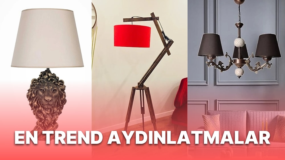 Karanlıklarınıza Işık Olacak Birbirinden Şık Dekoratif Aydınlatma Ürünleri