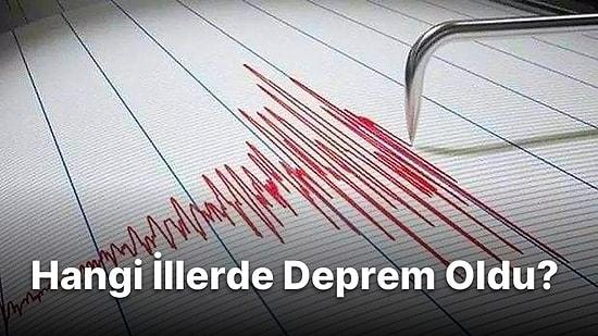 Son Depremler: 14 Ağustos Pazar Türkiye'de Deprem Oldu mu? Kandilli Rasathanesi ve AFAD Deprem Listesi