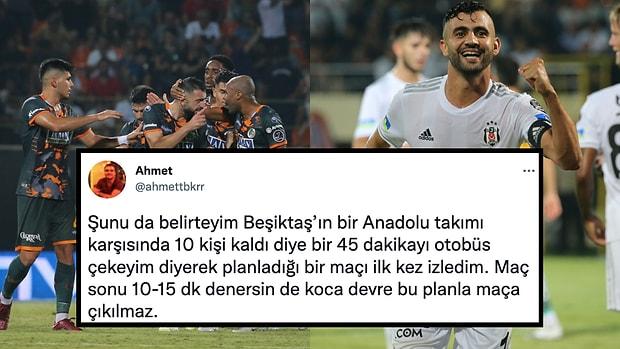 10 Kişi Kaldı, Beşiktaş 3-0'ı Koruyamadı! Alanyaspor-Beşiktaş Maçının Ardından Sosyal Medyadan Gelen Tepkiler