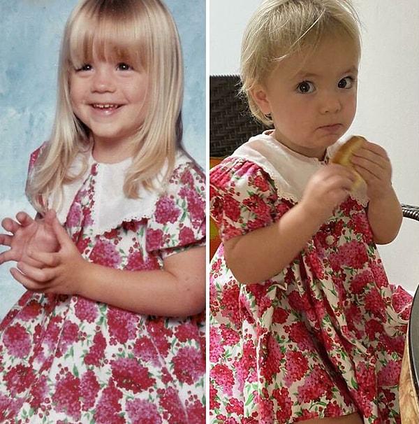 24. "Karımın ve kızımın aynı elbiseyi 28 yıl arayla giymeleri gözlerimi yaşarttı."