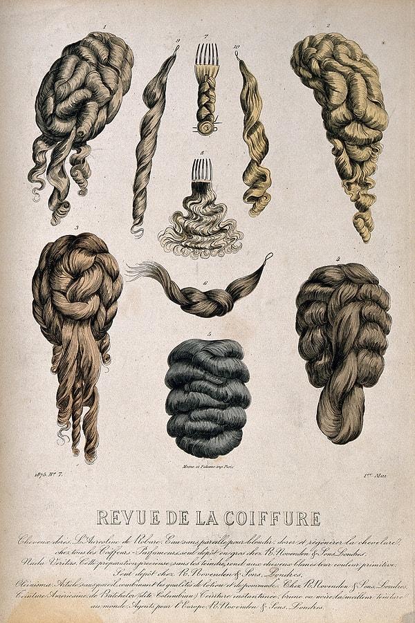Bu peruklar genellikle zenginler tarafından saç şekillendirmede zaman kazanmanın bir yolu olarak kullanılıyordu.