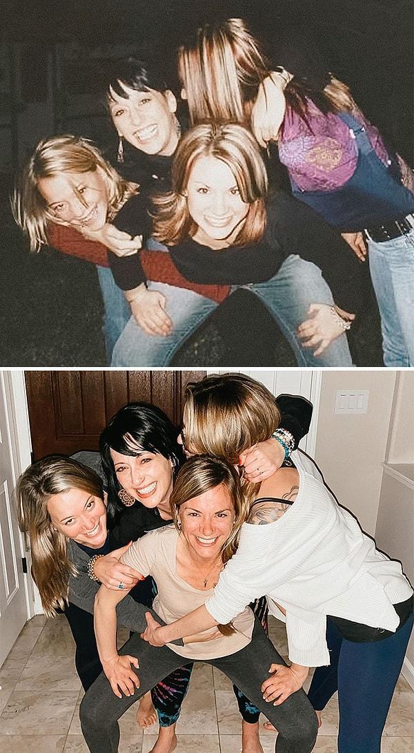 39. "20 yıl arayla kız kardeşlerim ve ben."