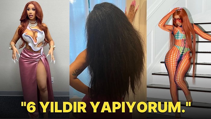 Dünyaca Ünlü Rapçi Cardi B, Soğan Suyuyla Yıkadığını Açıkladığı Saç Tüyosuyla Çok Konuşuldu