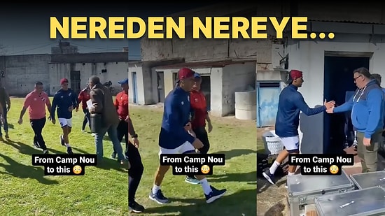 Luis Suarez'in Uruguay'da Mütevazı Antrenman Tesislerine Geldiğindeki Deneyimi Sosyal Medyada Viral Oldu