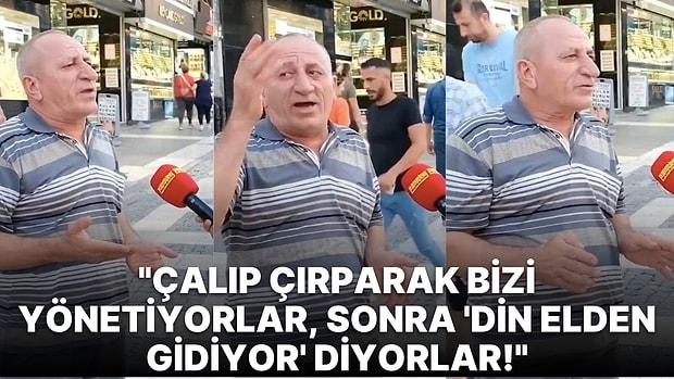 Tokatlı Çiftçi Sokak Röportajında İsyan Etti: 'Peygamber Ölünce Din Düşmedi de Erdoğan Gidince mi Düşecek?'