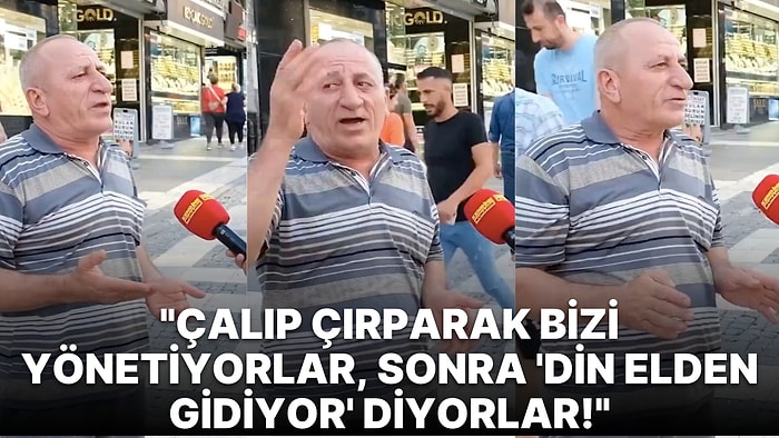 Tokatlı Çiftçi Sokak Röportajında İsyan Etti: 'Peygamber Ölünce Din Düşmedi de Erdoğan Gidince mi Düşecek?'